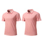 Men's Summer Breathable Collared T-Shirt