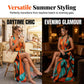 Women's Halter V-Neck Side Slit Maxi Dress