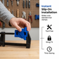 📢📢BUY 1 GET 1 FREE ⏰Corner Clamp Adapter for Quick-Grip Bar Clamps