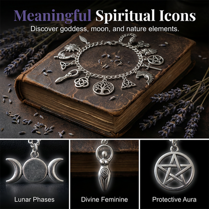 📢📢40% OFF !! ⏰Vintage Pagan Charm Bracelet for Women