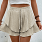 Women’s Ruffle Layered Flowy Shorts