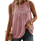 📢📢50% OFF !! ⏰Women's Sleeveless Lace Trim Tank Top