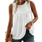📢📢50% OFF !! ⏰Women's Sleeveless Lace Trim Tank Top
