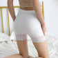 Women's High Waist Safety Shorts with Lace Trim Tummy Control Boy Shorts