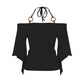 📢📢50% OFF !! ⏰Women's Off-the-Shoulder Halter Neck Top