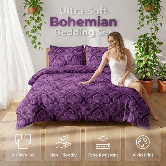 📢📢50% OFF !! ⏰Comfortable and Breathable Duvet Cover Set