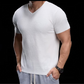 🩶Breathable V-Neck Knit Tee