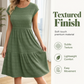 Women's Round Neck Sleeveless Knee-Length Dress