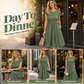 Women's Round Neck Sleeveless Knee-Length Dress