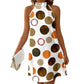 Flattering Halter A-Line Dress