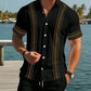 📢📢40% OFF !! ⏰Men's Floral Print Short Sleeve Shirt & Shorts Set