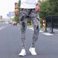 📢📢40% OFF !! ⏰Men's Slim Fit Ripped Jeans Stretch Distressed Denim Pants
