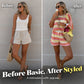 Women's Colorblock Striped Knit Lounge Set