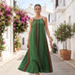 Women's Summer Spaghetti-Strap Maxi Dress