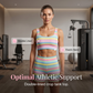 Women’s Rainbow Stripe Tank & Shorts Set