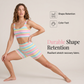 Women’s Rainbow Stripe Tank & Shorts Set