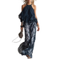 📢📢40% OFF !! ⏰Women's 2-Piece Flowy Halter Outfit with Printed Pants