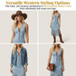 📢📢40% OFF !! ⏰Retro Western Tassel Sleeveless Slim Dress