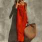 📢📢40% OFF !! ⏰Women's Casual Solid Color Slip Dress