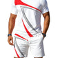 Men's Casual Summer T-Shirt & Shorts 2-Piece Set