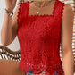 🌸 50% OFF NOW! 🌸Women's Elegant Square Neck Lace Tank Top
