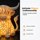 Warm Glow Highland Cow Table Lamp