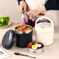 🏆LAST DAY SALE 50% OFF🔥Vacuum Insulated Food Jar with Folding Spoon