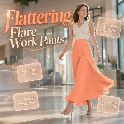 📢📢40% OFF !! ⏰Women's Lightweight Flowy Wide Leg Pants