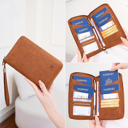 📢📢40% OFF !! ⏰Signal-Blocking Family Passport Holder