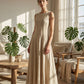 📢📢40% OFF !! ⏰ Women's Sleeveless Pleated Maxi Dress – Flattering A-line – 94K+ sold, perfect for summer or special occasions 🌸🌿☀️