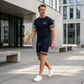 📢📢40% OFF !! ⏰Men Summer 2-Piece T-Shirt and Shorts Casual Set