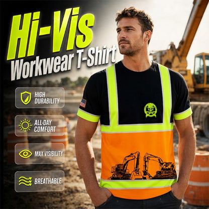 📢📢40% OFF !! ⏰High Visibility Workwear T-Shirt