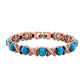 📢📢50% OFF !! ⏰Antique Copper Finish Magnetic Stone Bracelet