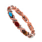 📢📢50% OFF !! ⏰Antique Copper Finish Magnetic Stone Bracelet