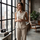 🎉 LIMITED TIME 50% OFF! 💕Women's Minimalist Sleeveless Top & Wide-Leg Pants Set