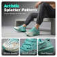 📢📢40% OFF !! ⏰Glow-in-the-Dark Splatter Print Casual Sneakers