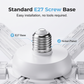 Deformable Snowflake LED Garage Light