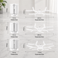 Deformable Snowflake LED Garage Light