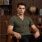 Men’s Summer Ice-Silk Breathable, Moisture-Wicking T-Shirt