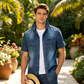 🔥50% OFF on selected products🎉Men's Casual Denim Short Sleeve Shirt