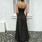 📢📢50% OFF !! 👗 WOMEN'S OFF-SHOULDER POLKA DOT DRESS — Flattering Ruched Waist & Flowing A-Line Evening Wear ✨
