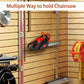 📢📢BUY 1 GET 1 FREE !! ⏰Heavy-Duty Wall Mount Chainsaw Hanger