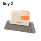 📢📢50% OFF !! ⏰ 3-in-1 Window Track Cleaning Tool with Scrubbing Pad 💪
