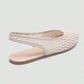 👡🌸 Women's Woven Slingback Sandals – 50% OFF! Chic woven detail, elegant slingback, comfortable flat sole – perfect for work & weekend. 🔥✨