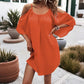 Women's Summer Cold-Shoulder Spaghetti Strap Dress