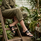 Women's Toe Loop Flat Sandals