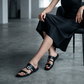 Women's Toe Loop Flat Sandals