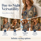 📢📢40% OFF !! ⏰Women's V-Neck Bohemian Print Blouse Summer Loose Fit Shirt