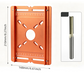 📢📢50% OFF !!⏰Aluminum Alloy Wood Router Slotting Bracket Guide Tool