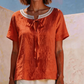 📢📢40% OFF !! ⏰Lace Tie Neck Top – Delicate lace & flattering tie – Perfect for romantic dates.